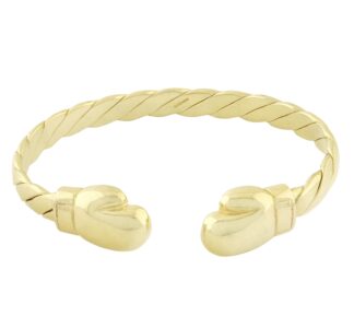 9ct Yellow Gold Children's Boxing Glove Bangle