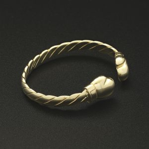 9ct Yellow Gold Children&#8217;s Boxing Glove Bangle