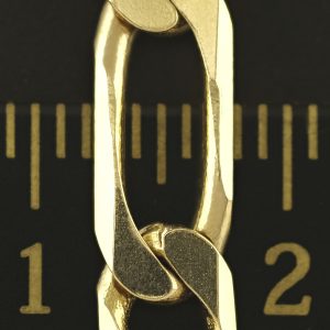 9ct Yellow Gold Figaro Chain 18″ 5mm