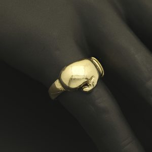 9ct Yellow Gold Boxing Glove Ring