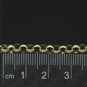 9ct Yellow Gold Belcher Chain 36&#8243; 4mm