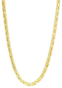 9ct Yellow Gold King Chain 18&#8243; 3mm