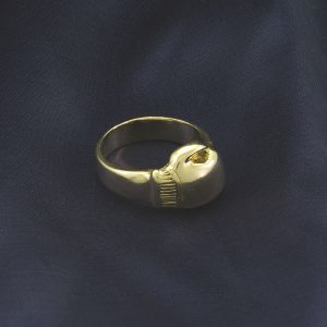 9ct Yellow Gold Boxing Glove Ring