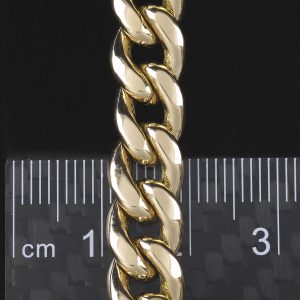 9ct Rose Gold Curb Chain 28&#8243; 8.5mm