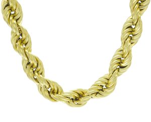 18ct Yellow Gold Rope Chain 28&#8243; 11.5mm