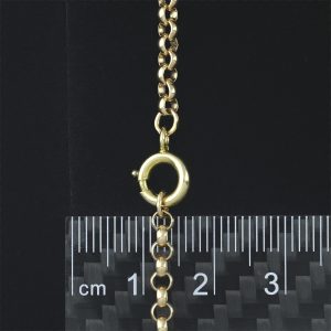 9ct Rose Gold Belcher Chain 22&#8243; 3mm