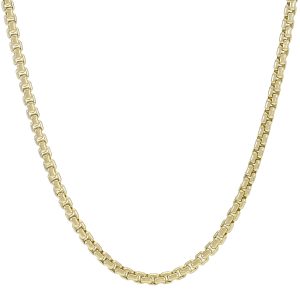 9ct Yellow Gold Box Chain 28.25&#8243; 1mm