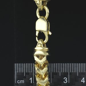 9ct Yellow Gold Franco Chain 36.5&#8243; 7.5mm