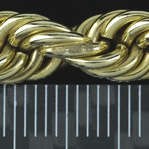 9ct Yellow Gold Rope Chain 30″ 7mm