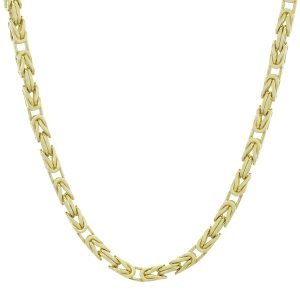 9ct Yellow Gold King Chain 23.75&#8243; 4mm