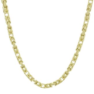 9ct Yellow Gold King Chain 23.75" 4mm