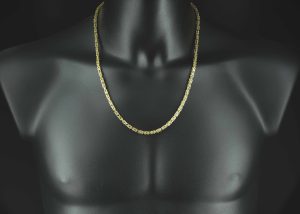 9ct Yellow Gold King Chain 23.75&#8243; 4mm