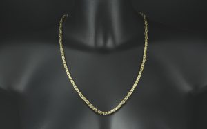 9ct Yellow Gold King Chain 23.75&#8243; 4mm