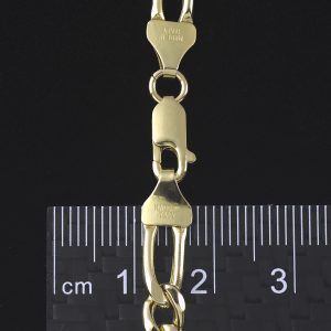 9ct Yellow Gold Figaro Chain 24″ 5.5mm