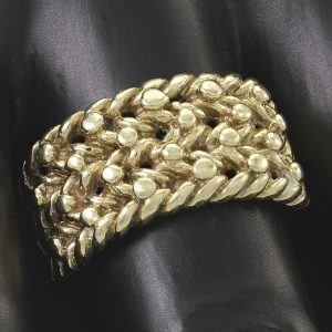 9ct Yellow Gold Keeper Ring