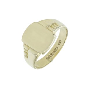 9ct Yellow Gold Signet Ring