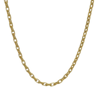 9ct Yellow Gold Belcher Chain 22" 3.5mm