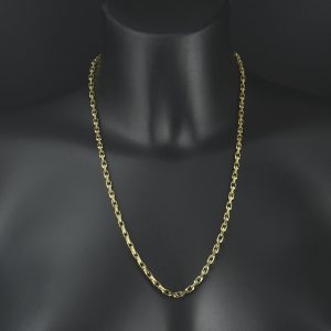 9ct Yellow Gold Belcher Chain 22&#8243; 3.5mm