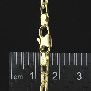 9ct Yellow Gold Belcher Chain 22&#8243; 3.5mm