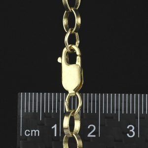 9ct Yellow Gold Belcher Chain 30.5&#8243; 5mm