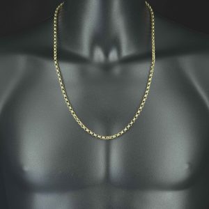 9ct Yellow Gold Belcher Chain 25.25&#8243; 4.5mm