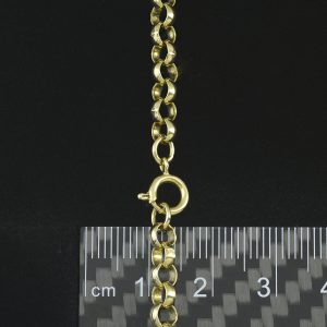 9ct Yellow Gold Belcher Chain 25.25&#8243; 4.5mm