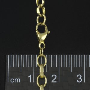 9ct Yellow Gold Belcher Chain 20.5&#8243; 4mm