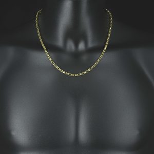 9ct Yellow Gold Belcher Chain 20.5&#8243; 4mm