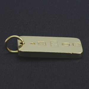 9ct Yellow Gold Ingot Pendant
