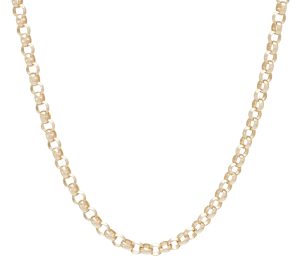 9ct Rose Gold Belcher Chain 30&#8243; 4.5mm