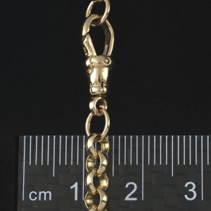 9ct Rose Gold Belcher Chain 30&#8243; 4.5mm