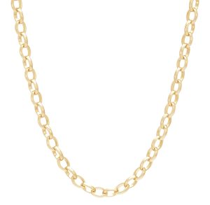 9ct Yellow Gold Belcher Chain 23&#8243; 6mm