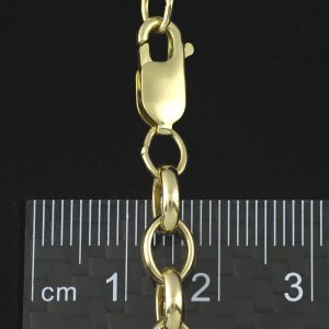 9ct Yellow Gold Belcher Chain 23&#8243; 6mm