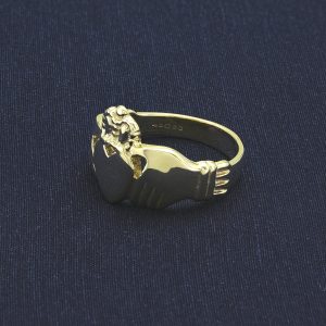 9ct Yellow Gold Claddagh Ring