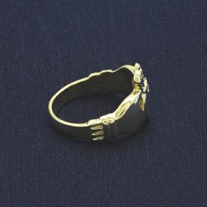 9ct Yellow Gold Claddagh Ring
