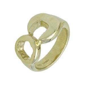 9ct Yellow Gold Spanner Ring