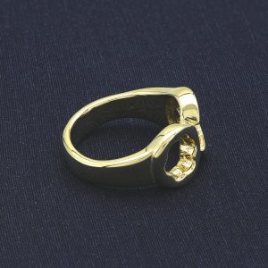 9ct Yellow Gold Spanner Ring