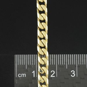 9ct Yellow Gold Curb Bracelet 7.5″ 5.5mm