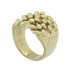 9ct Yellow Gold Keeper Ring