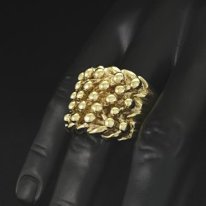 9ct Yellow Gold Keeper Ring