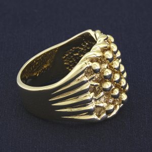 9ct Yellow Gold Keeper Ring