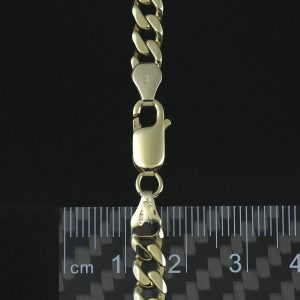 9ct Yellow Gold Curb Chain 31.75&#8243; 5.5mm