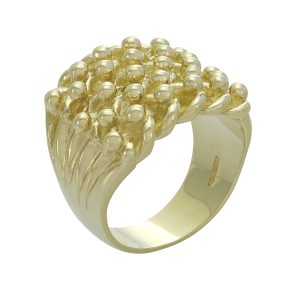 9ct Yellow Gold Keeper Ring