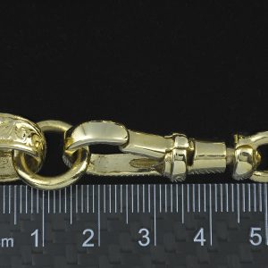 9ct Yellow Gold Belcher Chain 30&#8243; 16.5mm