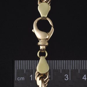 9ct Rose Gold Rope Chain 24.5&#8243; 7mm