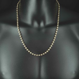 9ct Rose Gold Rosary Chain 24″ 5mm