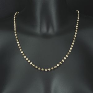 9ct Rose Gold Rosary Chain 24″ 5mm