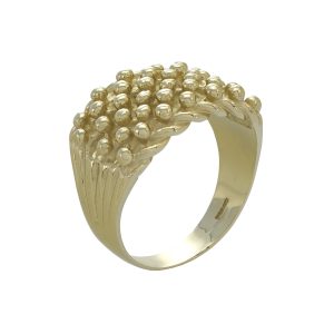 9ct Yellow Gold Keeper Ring