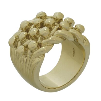 9ct Yellow Gold Keeper Ring