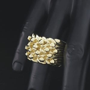 9ct Yellow Gold Keeper Ring